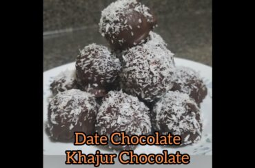 Date chocolate | khajur chocolate | Healthy & Tasty Date Recipe | Date Dry fruits chocolate