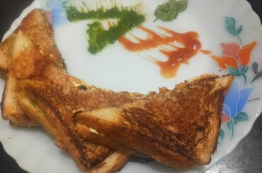 healthy ad tasty paneer sandwich...bhut hi kam ingredients me......#NAYASWAAD