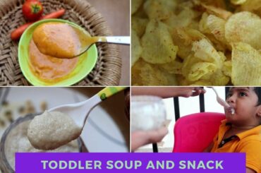 #Toddlersnack தமிழில்- Easy Must Try Tasty Snacks | Healthy Options For 1+ Year