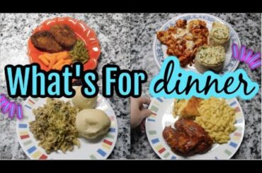 What's For Dinner || Our Weekly Meals || Family Friendly Meal Ideas
