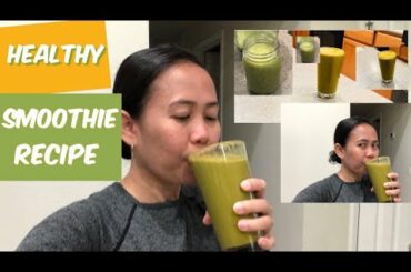HEALTHY SMOOTHIE RECIPES || ANALYN IN FLORIDA