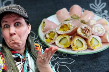 Sandwich with NO BREAD | Cream Cheese Ham Roll-Ups Recipe