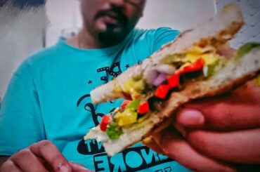 Healthy Mixed Herb Veg Sandwich | Shameez Sayed