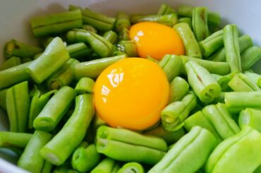 Secret bean recipe made with two egss | Vegetable | Healthy foods | Food Gallery