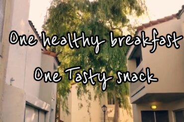 One Healthy Breakfast & One Tasty Snack | kannada vlogs from USA