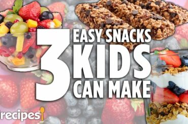 3 Easy Snacks Kids Can Make | Recipe Compilations | Allrecipes.com