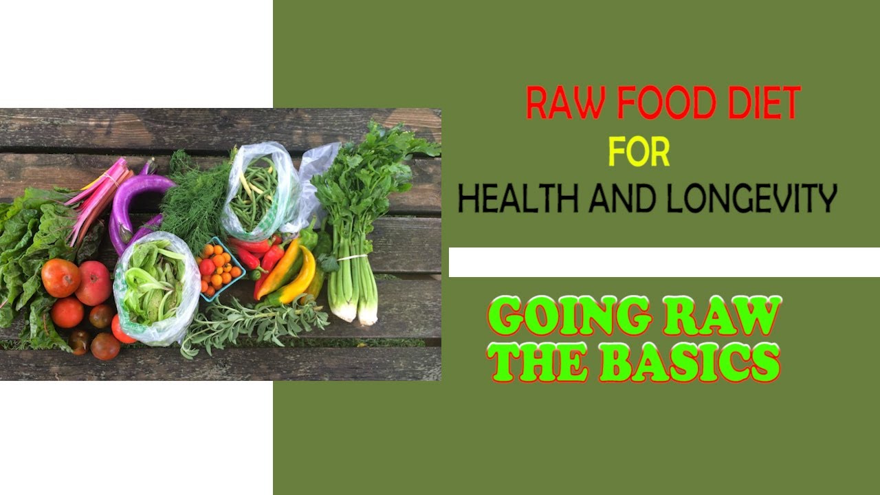 Raw Food Diet for Health and Longevity || Going Raw, The Basics Raw Food Diet for Health and Longevity || Going Raw, The Basics
