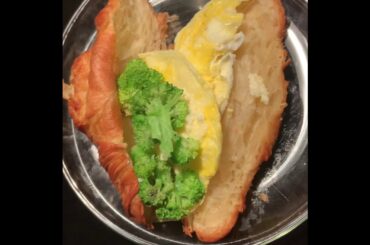 Healthy egg sandwich