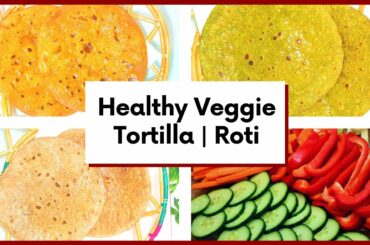 Healthy Vegetable Rotis (Flat Bread) – Simple and Delicious Recipe