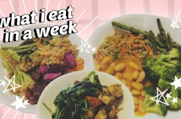 what i eat in a week: part #2 (healthy meal ideas)