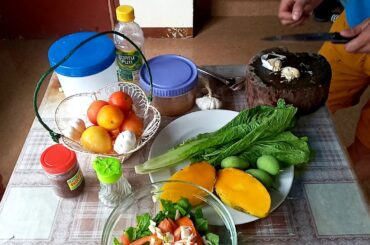 ENSELADANG MUSTASA/APPETIZER/pagkaing bukid/ MUSTARD/ how to make mustard salad