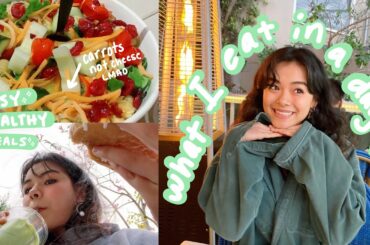 what i eat in a day (vegan & EASY as heck)