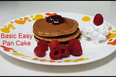 Basic Easy Pan Cake// Quick & Easy Healthy  Breakfast Ideas// Pan Cakes With Egg