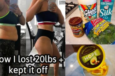 WHAT I EAT IN A DAY TO LOSE WEIGHT | EASY HEALTHY MEALS