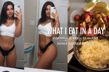 What I Eat in a Day | Home Cooked & Healthy Meals (dairy free)