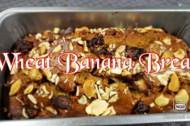 Dry Fruit Wheat Banana Bread//Banana Bread//Healthy Bread