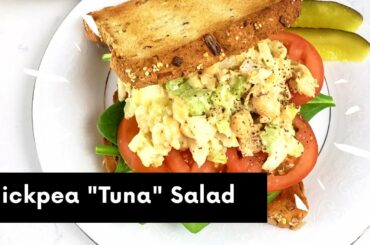 Chickpea "Tuna" Salad | Healthy, Easy & Versatile | Dairy-Free & Gluten-Free