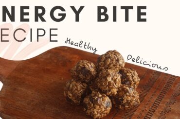HEALTHY SWEET TOOTH SNACK | Easy Energy Bite Recipe | Viktoriya Cole
