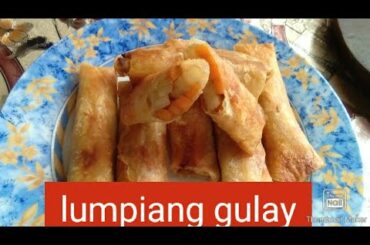 LUMPIANG GULAY/ yummy and healthy food