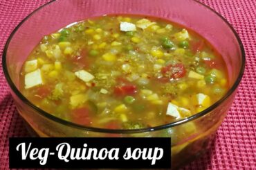 Veg-Quinoa soup | Tasty and healthy soup |Weight loss Recipe - ALPA
