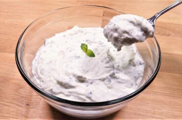 Creamy Low Calorie Tzatziki