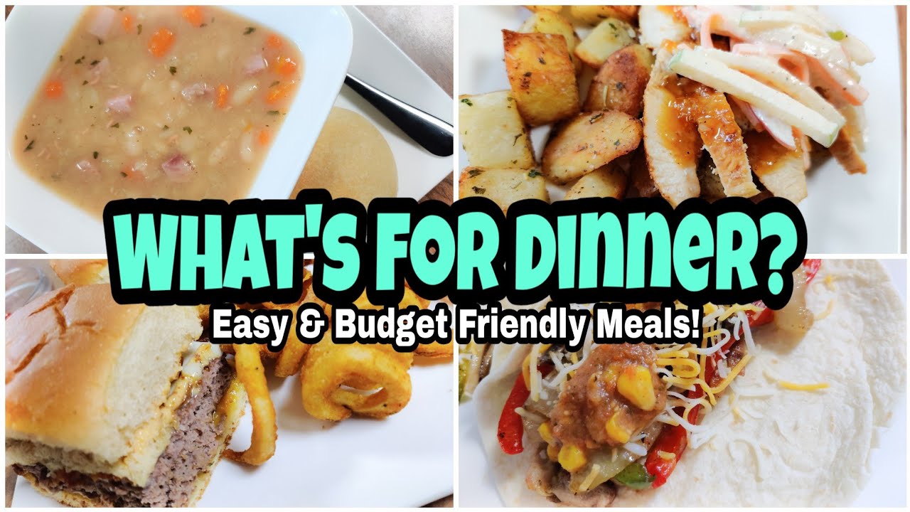 What's For Dinner? | Real Life Meal Ideas | Budget Friendly Dinners What's For Dinner? | Real Life Meal Ideas | Budget Friendly Dinners