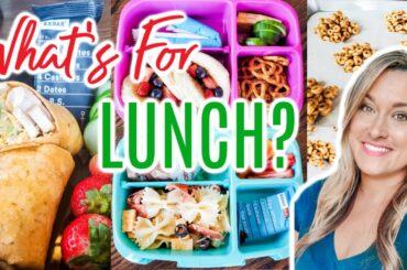 WHATS FOR LUNCH | IDEAS AND RECIPES FOR LUNCH AT HOME, WORK, & SCHOOL | Cook Clean And Repeat