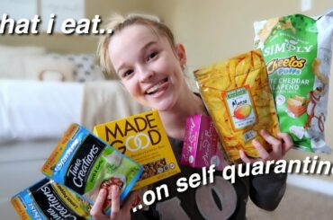 how to survive self quarantine 101: snack ideas!
