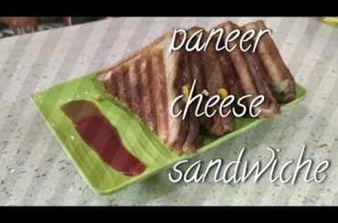 Paneer cheese sandwich recipe / Ghar jaisa khana