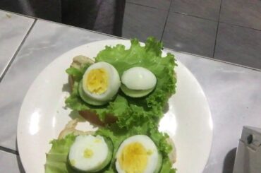 Vlog 3| DAY 4 Home Quarantine | How To make Salad And Healthy Sandwich