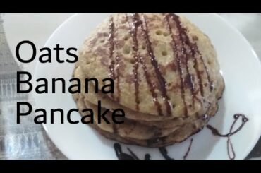 Oats Banana pancake//oats recipe in malayalam//healthy snack recipe