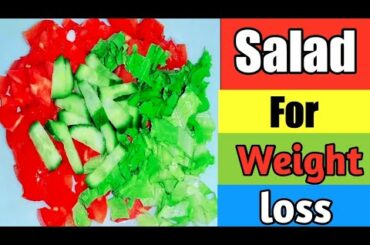 how to make salad for weight loss - low carb