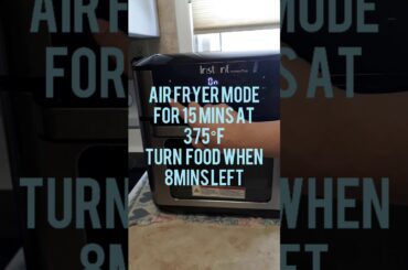 AIR FRYER Easy Meals -- French Bread / Garlic Bread / Marinated Pork