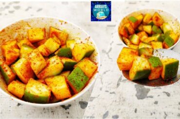 Instant Mango Pickle | Fireless Cooking Recipe | Cooking With out Fire | Quick evening snacks|Ugadi