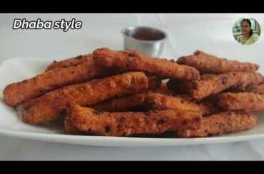 Dhaba Style Paneer Recipe | Paneer snacks in tamil | Paneer fingers | Healthy Food Channel