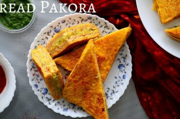 Healthy Bread Pakora | Tawa Aloo Bread Pakora Recipe | ब्रेड पकोरा