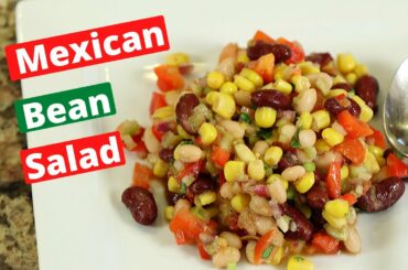 Mexican Bean Salad Sweetened With Date Paste | Rockin Robin Cooks
