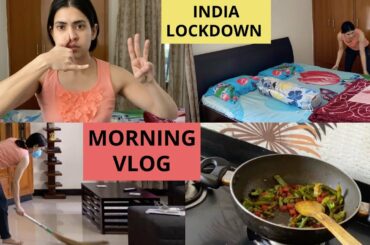 Healthy Morning | Pranayama for beginners immunity , Breakfast Recipe, House Cleaning India LOCKDOWN