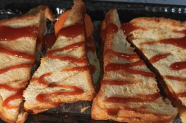 How to make quick sandwiches/kids Lunch box recipe/healthy lifestyle