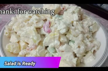 Russian Salad/Salad by Cooking with Aqsa