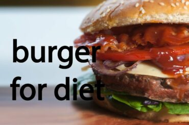 Tuna burger for Diet