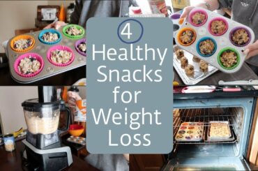 Bake Healthy Snacks | 4 Recipes For Healthy Snacks | Bake With Me!