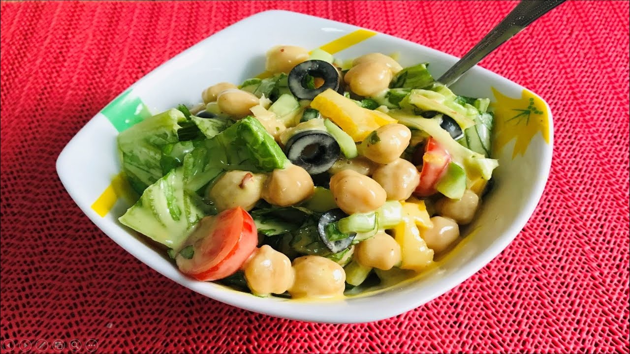 Healthy Chickpea Salad | Garbanzo Beans Salad (Chana Salad) Healthy Chickpea Salad | Garbanzo Beans Salad (Chana Salad)