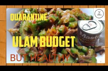 #13 AMPALAYA CON SARDINES|BUDGET FOOD BUT HEALTHY|EASY TO COOK