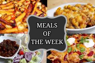 WEEK OF DINNER IDEAS ~ FAMILY OF FIVE ~ #74