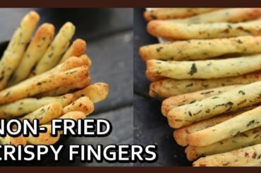 Potato Fingers | Crispy Potato Rava Fingers Recipe | Airfryer Recipe by Healthy Kadai