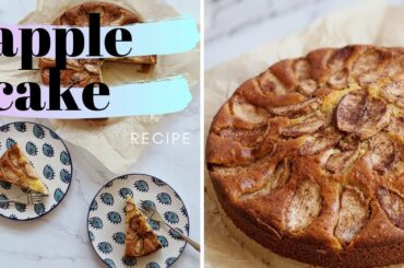 Easiest APPLE CAKE Recipe - Who can resist the smell of a super soft and moist apple cinnamon cake?