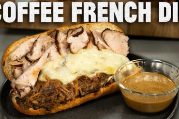 Chocolate Coffee French Dip Pork Recipe | Mythical Kitchen