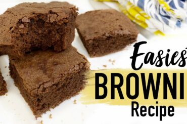 EAT | Easiest Brownie Recipe | Kids Snack Ideas | The Simple Way For Making Tasty Brownies