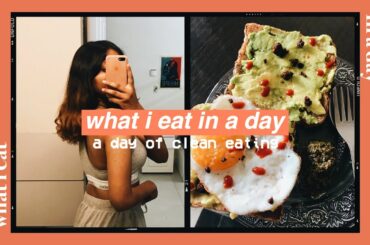 what i eat in a day | clean&healthy | healthy meal ideas **pre quarantine**